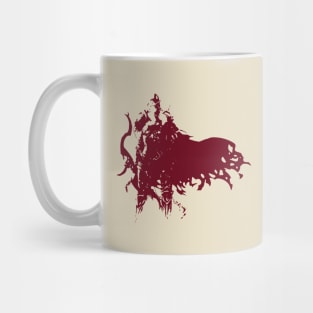 Dark Lady - Red Mug